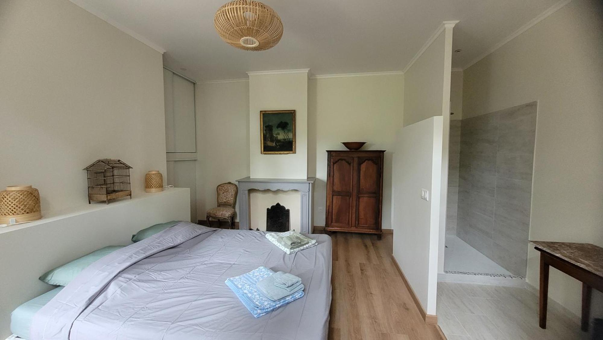 La Pinede, Logement Privatif Au Chateau Aumes Bagian luar foto