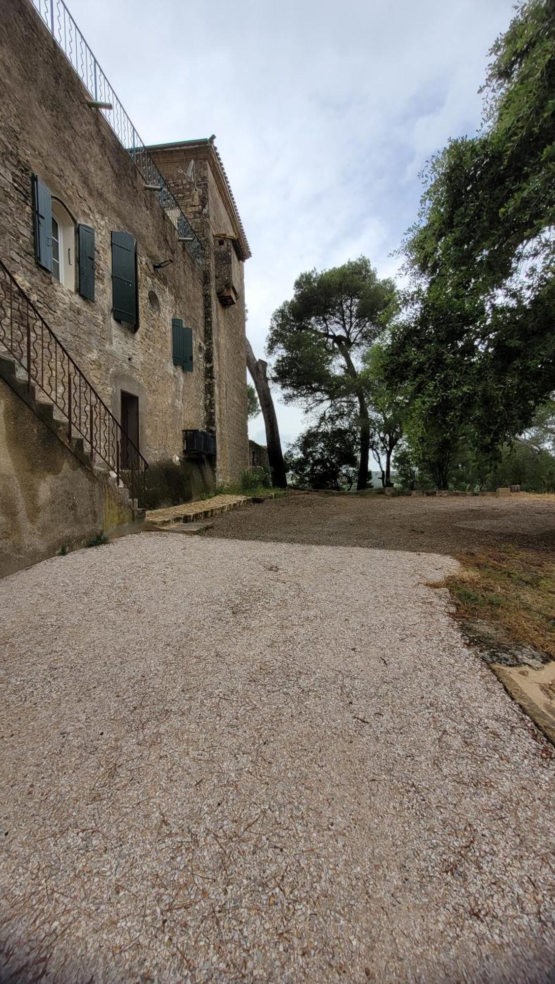 La Pinede, Logement Privatif Au Chateau Aumes Bagian luar foto